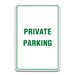 PRIVATE PARKING SIGN